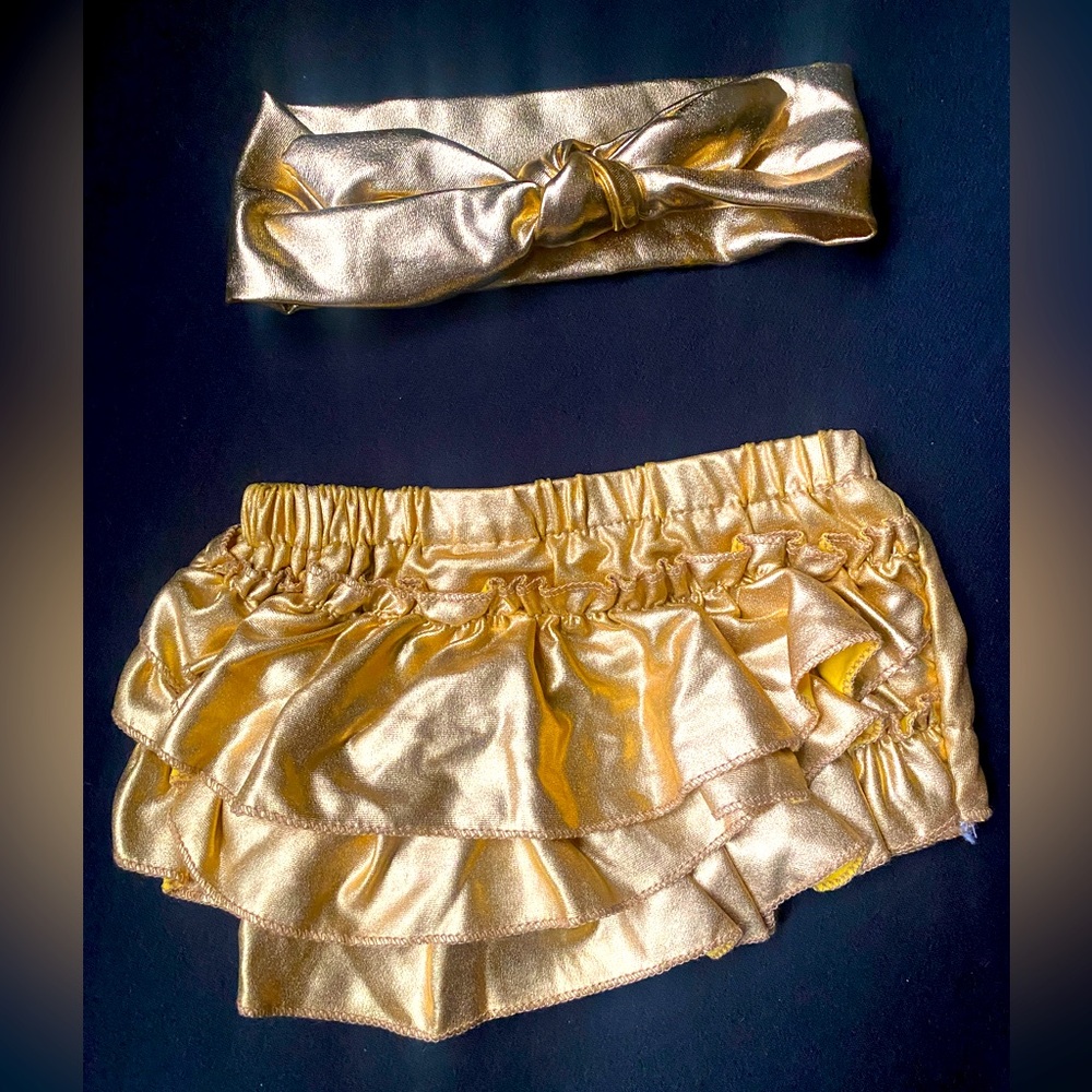 2 piece set - Baby girl bloomer/headband set- 🏷️ 3 for $30 sale! 🏷️